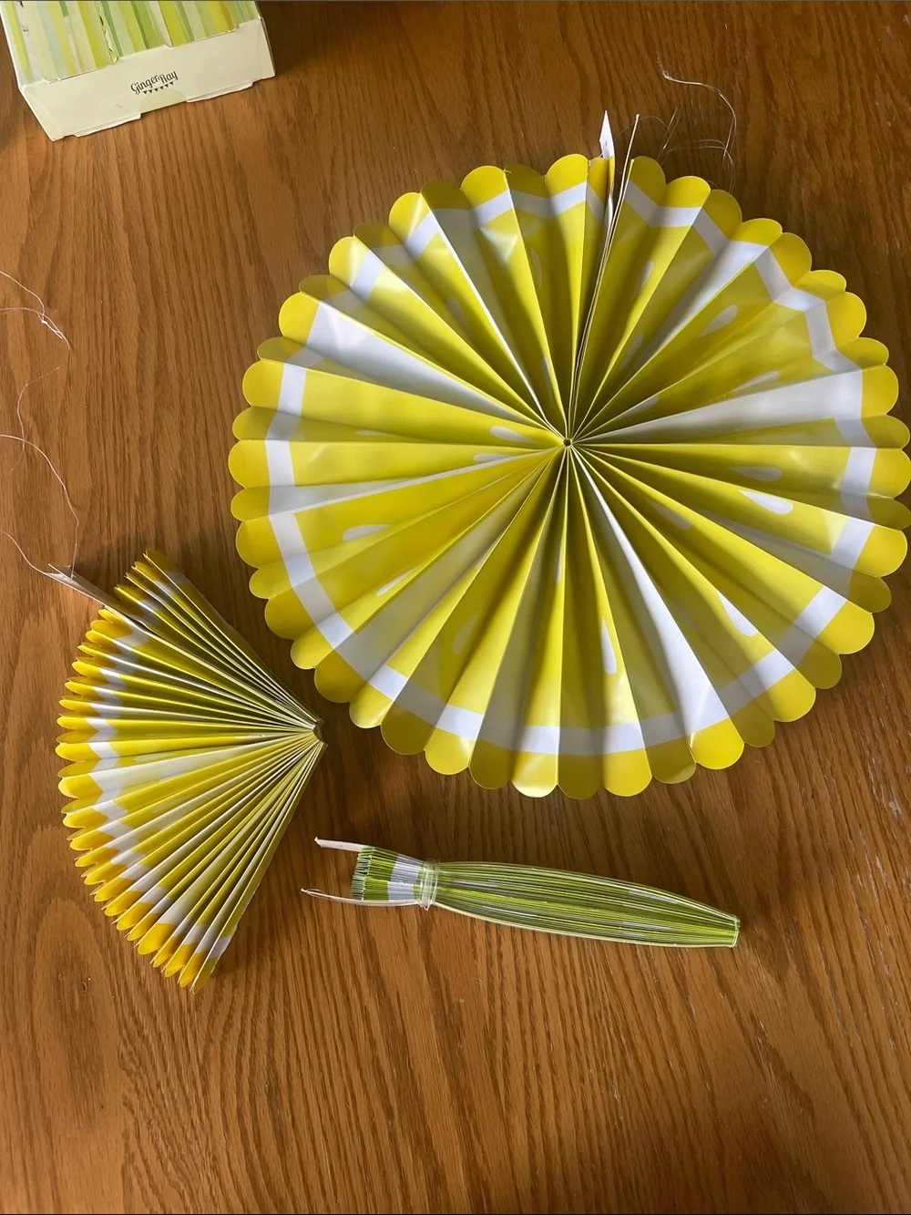 Lemon & Lime Party Decorations - Green and Yellow Ginger Ray 🌺